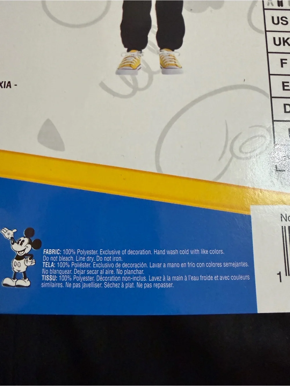 Disney Junior Mickey Mouse Toddler Costume